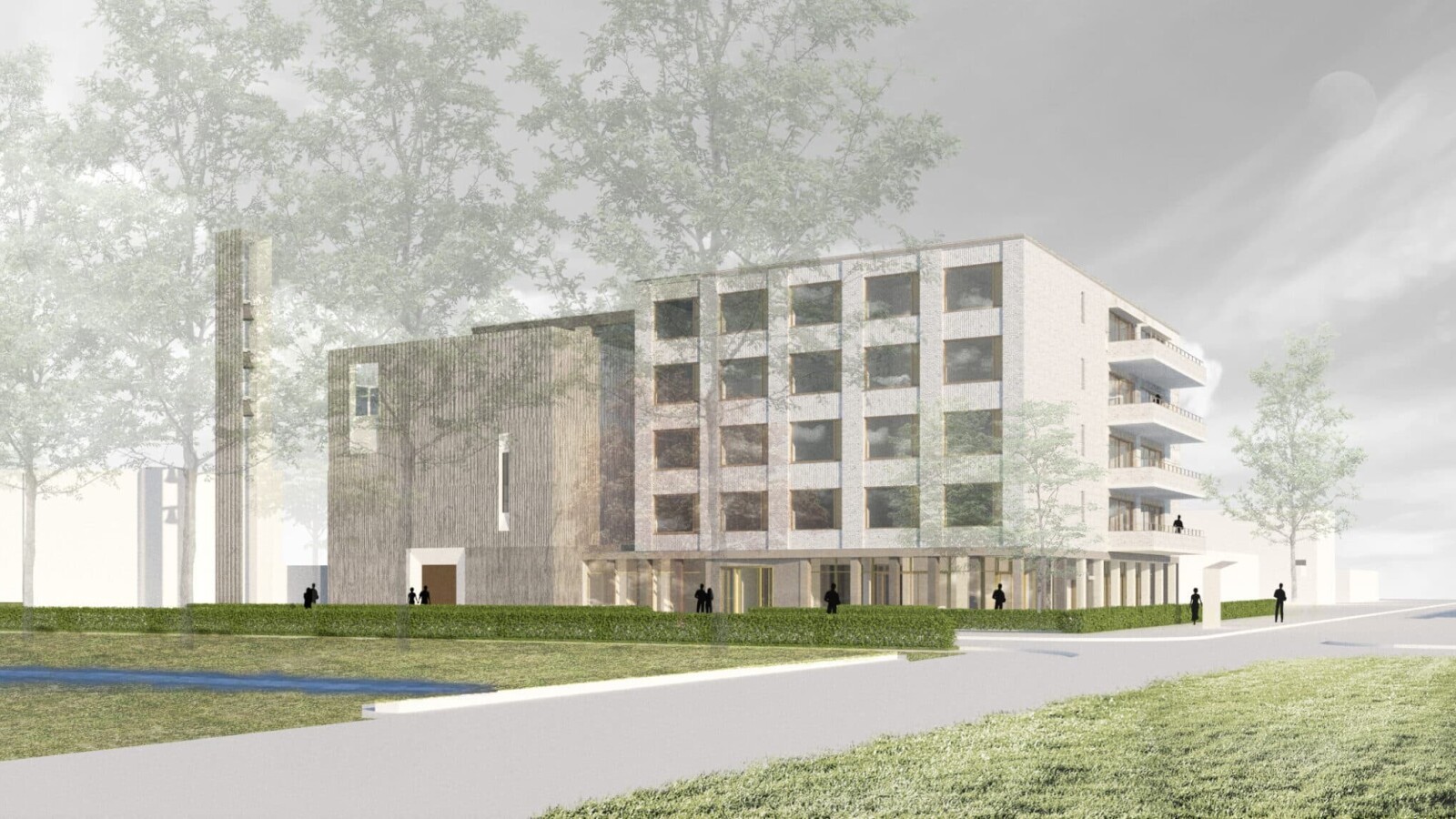 Nieuwbouw zorgcomplex Molenlei in Rotterdam